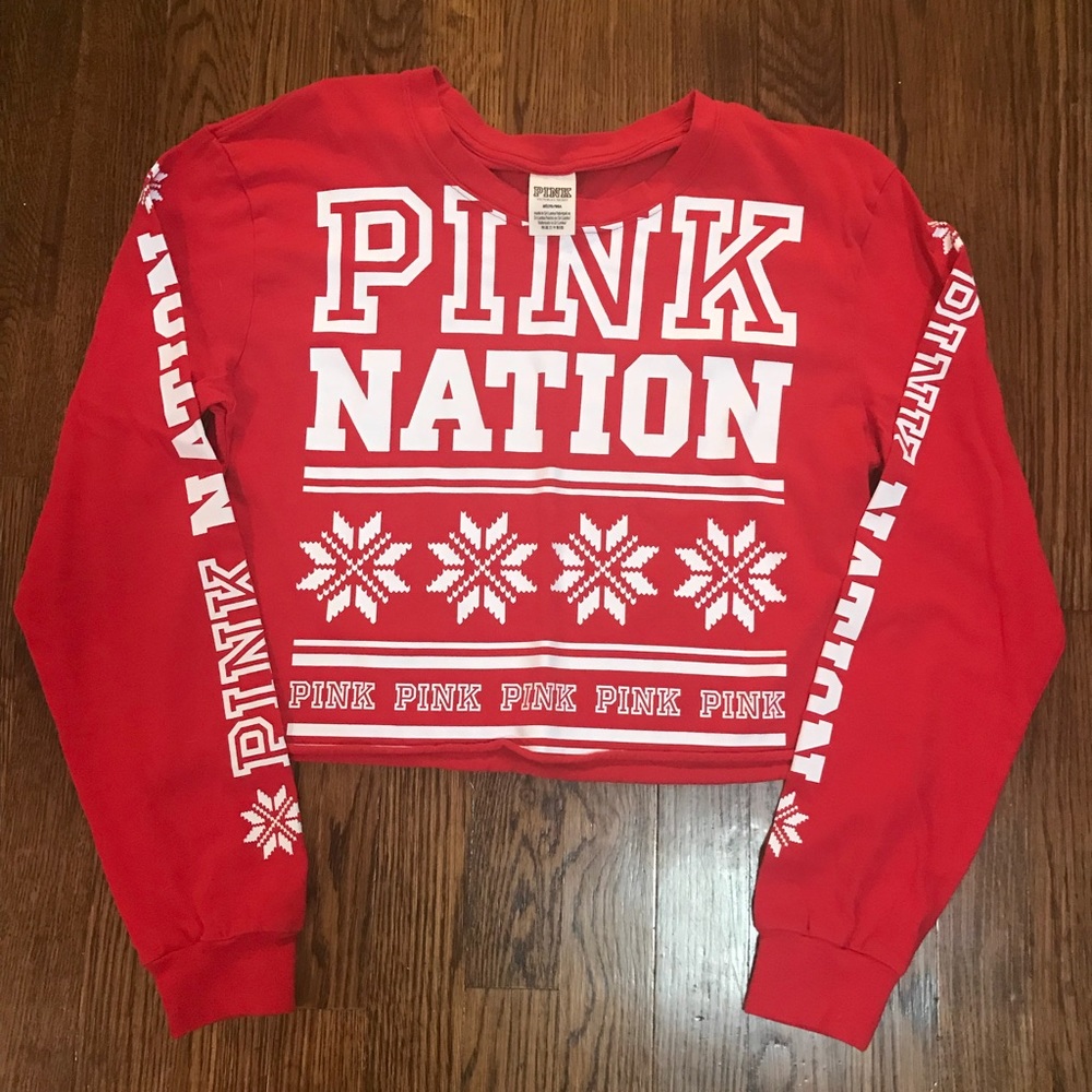 ❤️VS Pink Crop Top